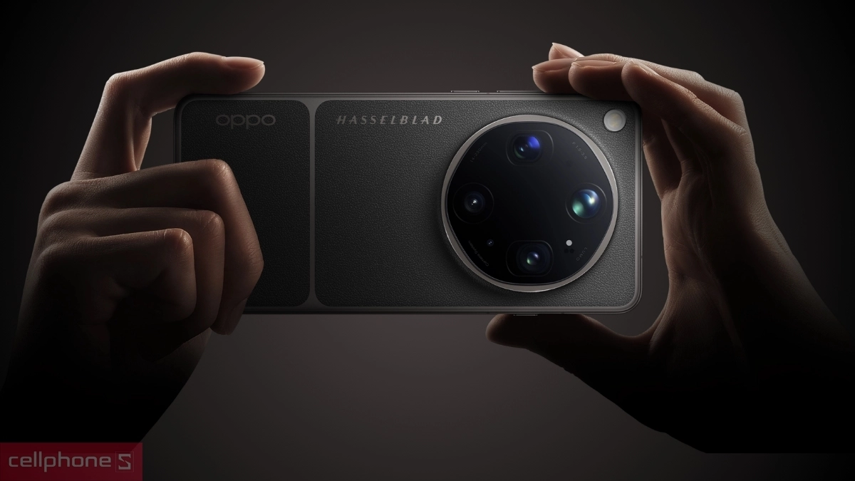 Đặc điểm nổi bật của cụm camera Hasselblad và mặt lưng da sang trọng trên OPPO Find X9 Ultra