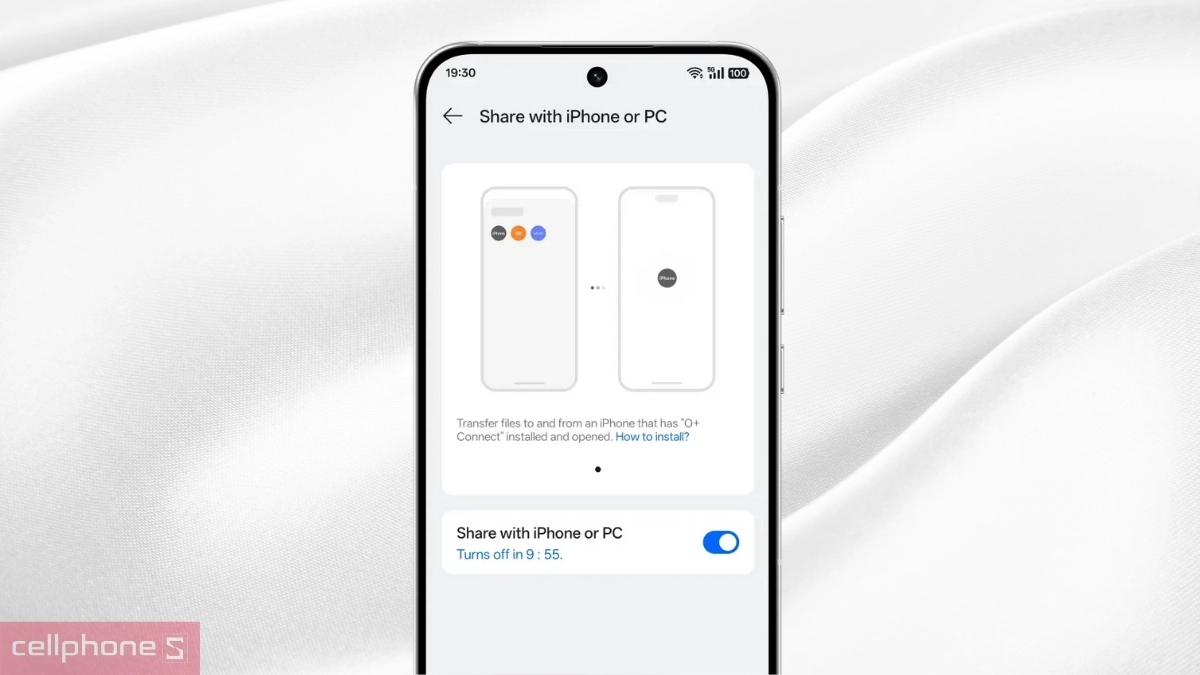 Kết nối O+ với Apple OPPO Reno14 F