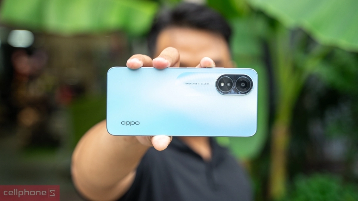 Điện thoại OPPO A18 4GB 64GB sở hữu viên pin 5000mAh
