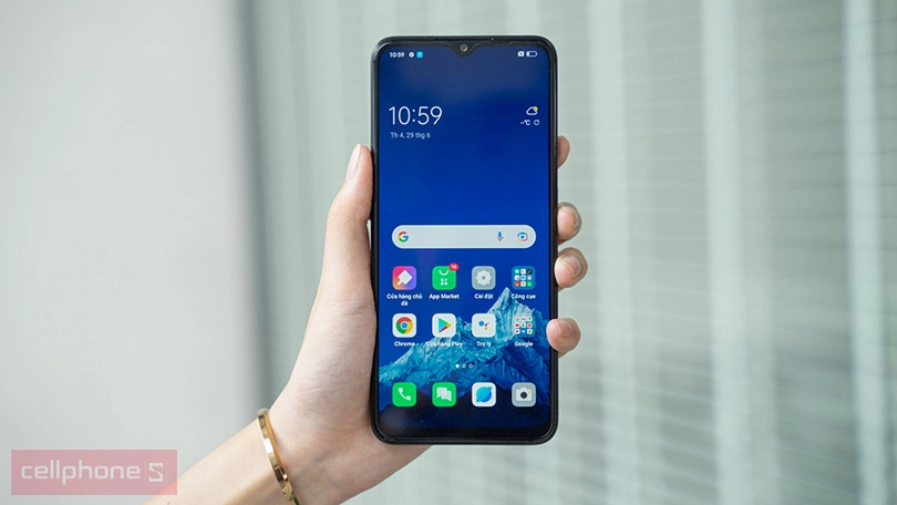 Đánh giá cấu hình chi tiết của OPPO A57