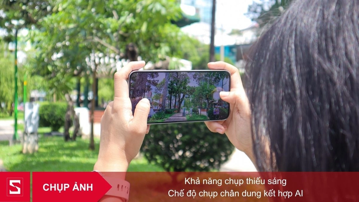 Camera 50MP AI – Chụp đêm, chân dung sắc nét vượt trội