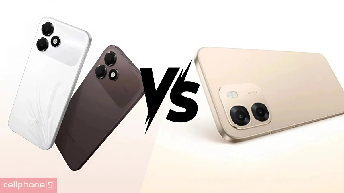 So sánh điện thoại OPPO A6c với điện thoại OPPO A6