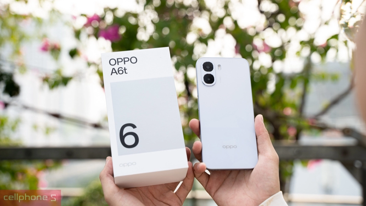 Điện thoại Oppo A6t giá bao nhiêu?
