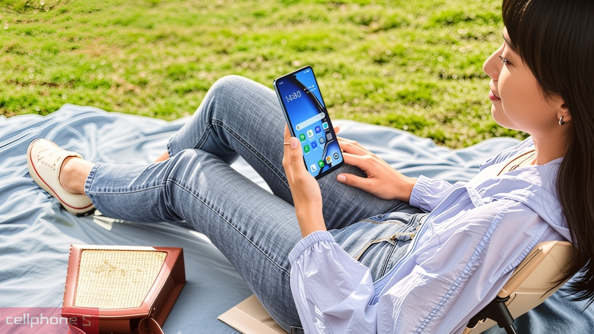 OPPO A có tần số quét cao lướt web mượt