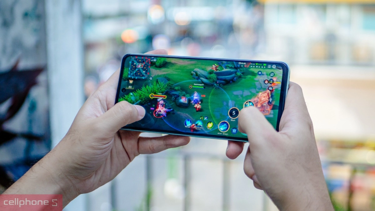 OPPO A58 với viên pin 5000mAh cung cấp năng lượng duy trì các hoạt động cơ bản