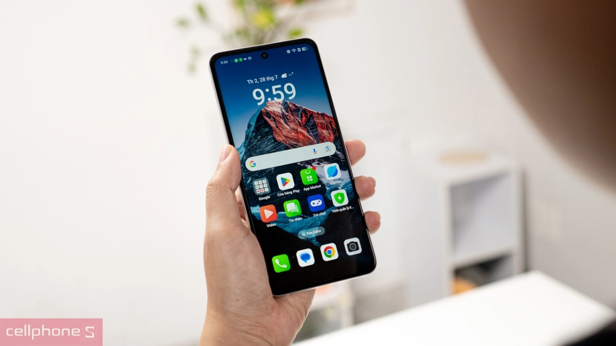 OPPO A5i Pro có chế độ ngoài trời và cảm ứng qua găng tay