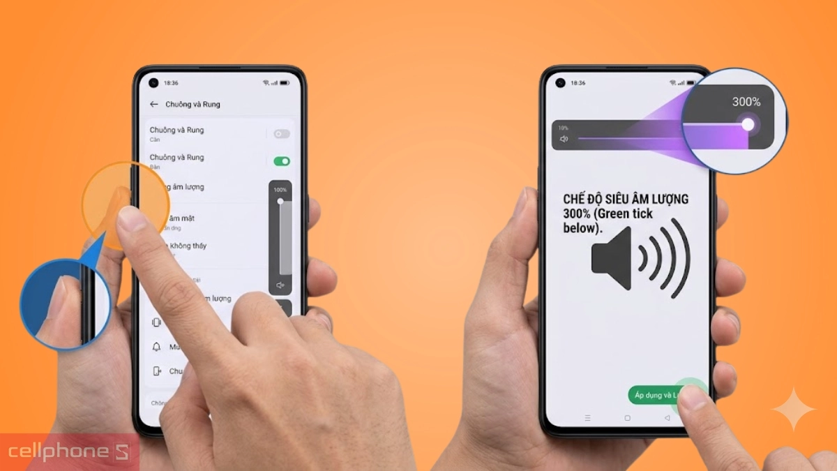 Cách kích hoạt chế độ tăng âm lượng loa lên 300% trên OPPO A6 Pro