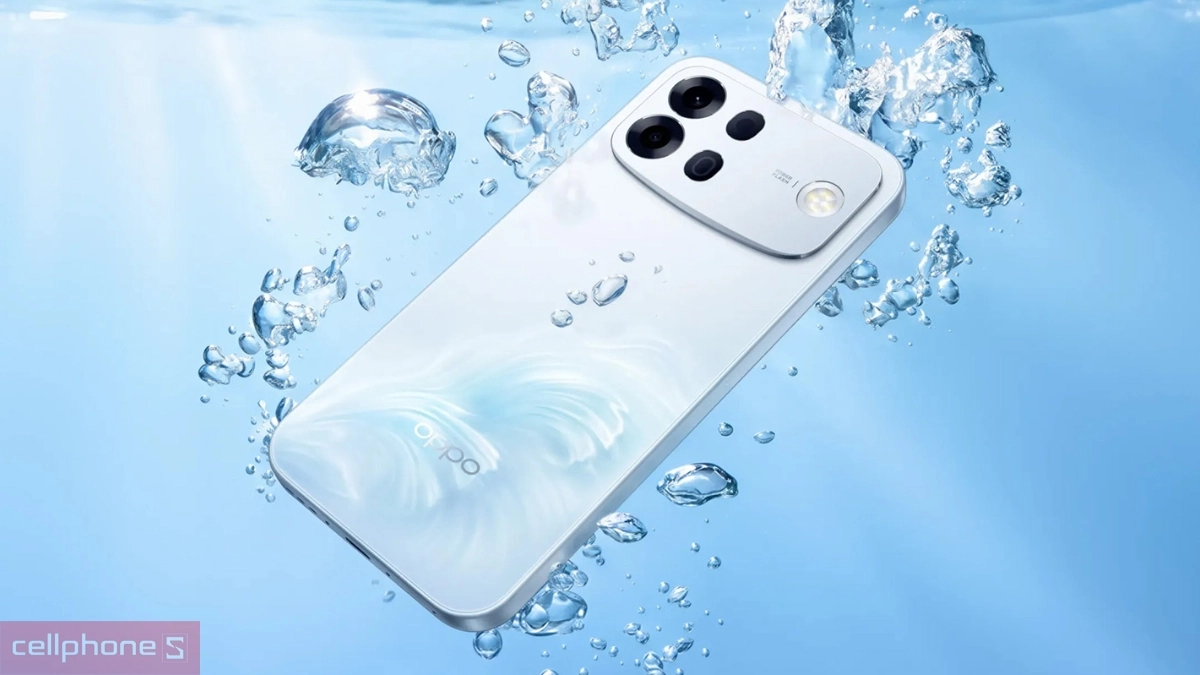 OPPO A7 Pro 5G tích hợp chế độ Underwater cùng chuẩn kháng nước IP69K