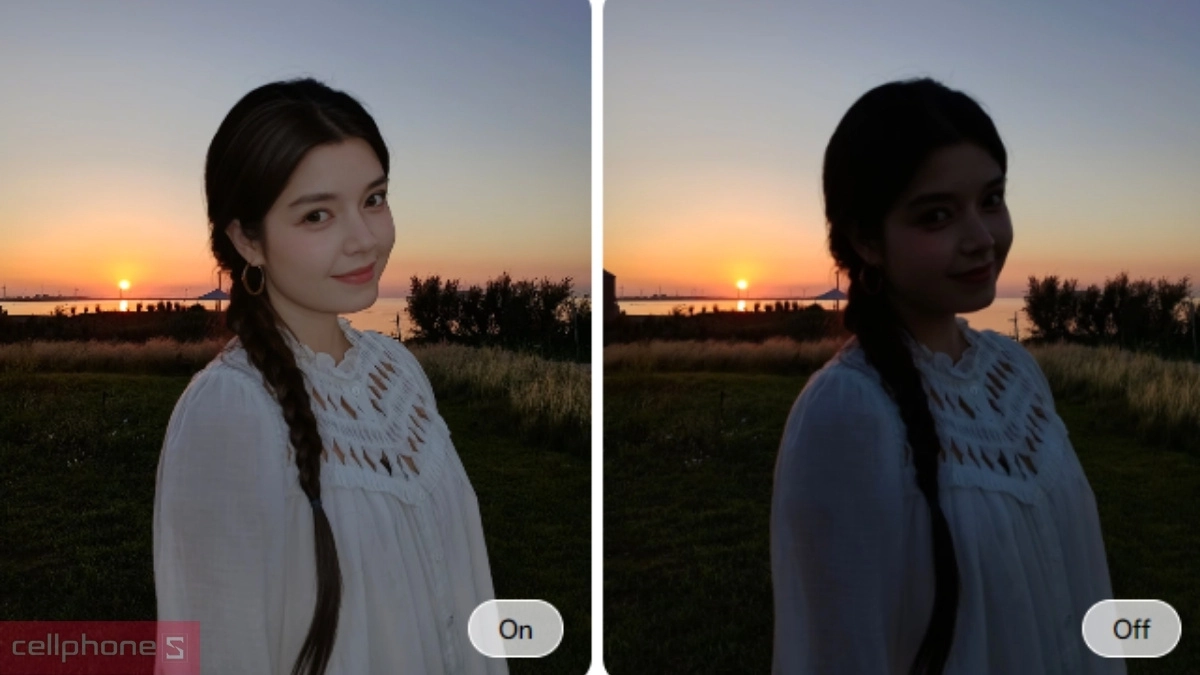 OPPO A7 Pro 5G cung cấp AI Portrait Retouching và AI Portrait Glow