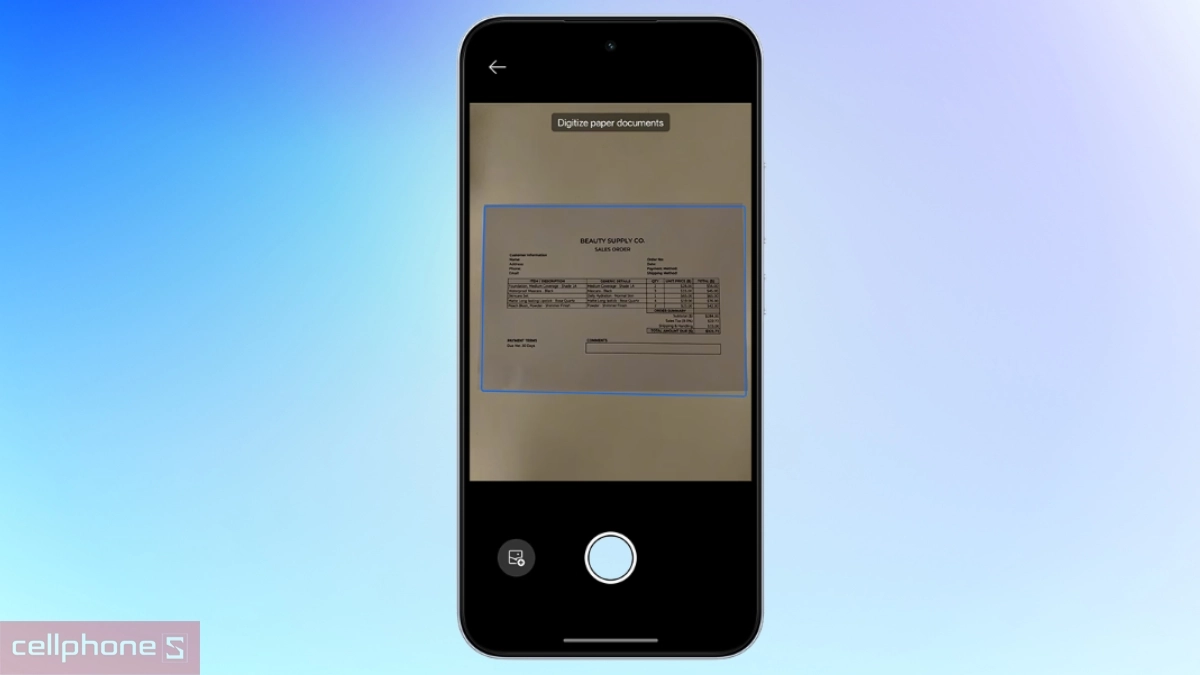 OPPO A7 Pro 5G tích hợp AI Doc Scanner hỗ trợ xử lý tài liệu