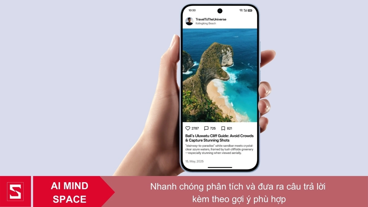 Hỏi đáp cá nhân hóa cùng AI Mind Space
