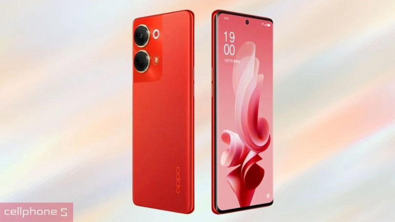 Thiết kế điện thoại OPPO Reno9 Z