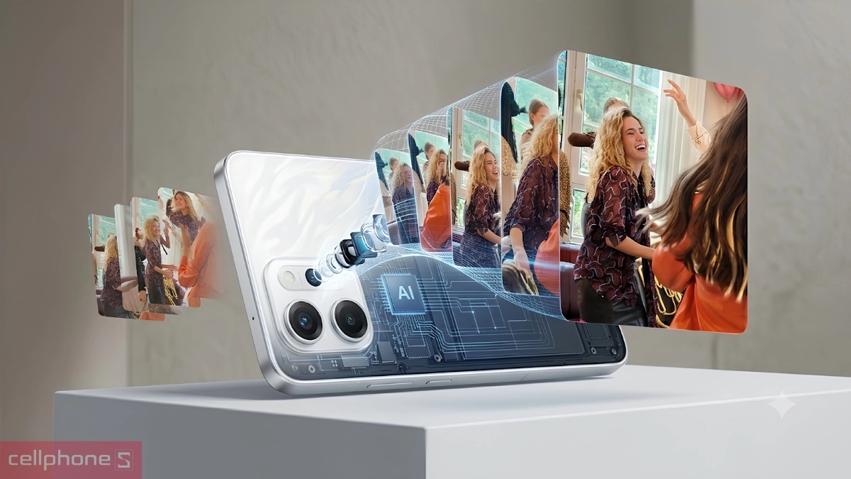OPPO Reno14 5G tái hiện khoảnh khắc chuyển động với AI Livephoto 4K