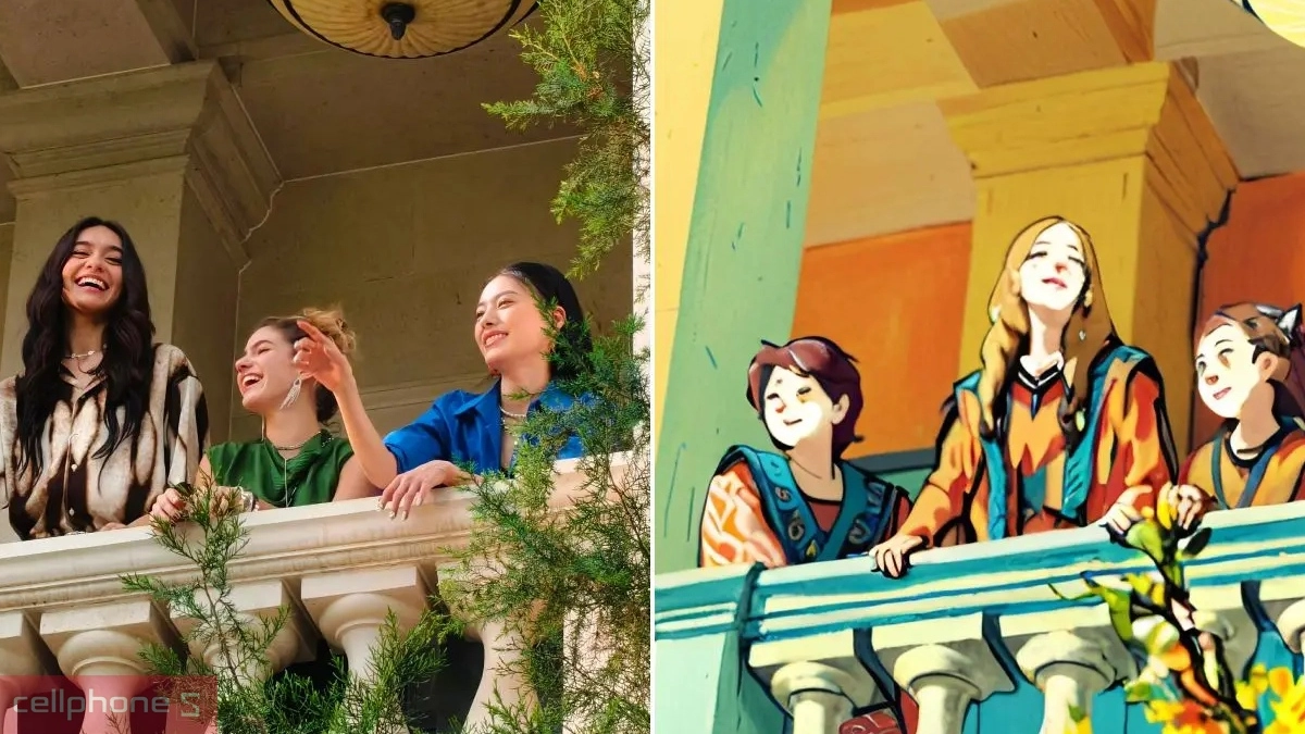 Chỉnh ảnh AI OPPO Reno14