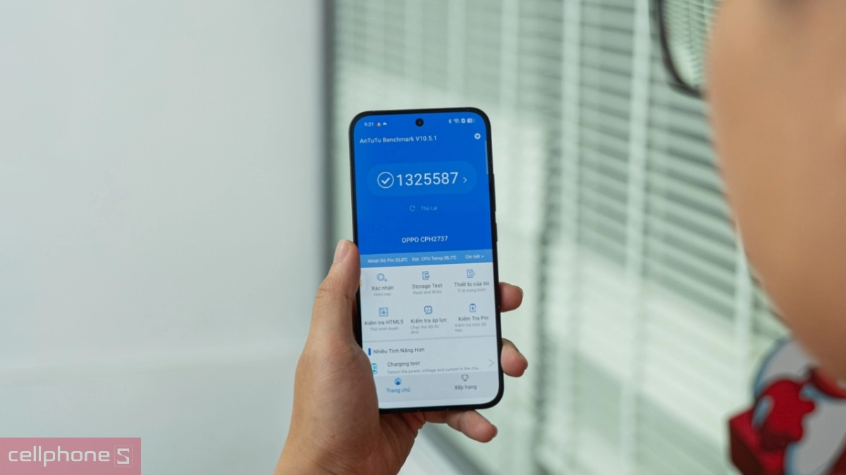 OPPO Reno14 5G vận hành mạnh mẽ nhờ vi xử lý Dimensity 8350