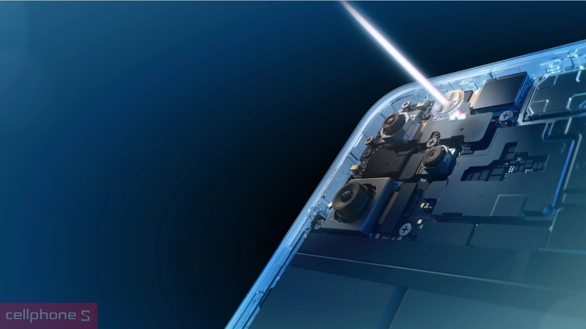 Đèn flassh tăng cường ảnh sắc nét OPPO Reno14 F