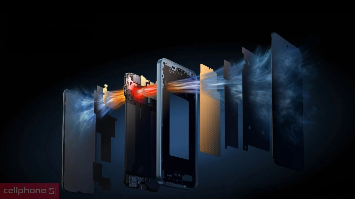 Hệ thống tản nhiệt OPPO Reno14 F