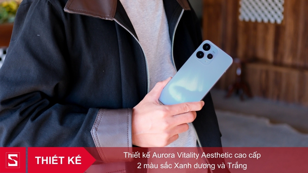 Thiết kế mặt lưng kính OPPO Reno 15 gây ấn tượng mạnh với bộ tròng kính ánh sao, tạo hiệu ứng lấp lánh