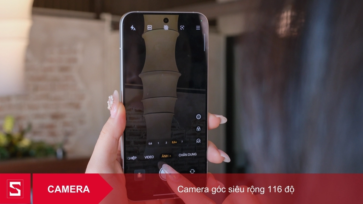 OPPO Reno15 cung cấp góc chụp siêu rộng 116 độ với chất lượng hình ảnh siêu nét