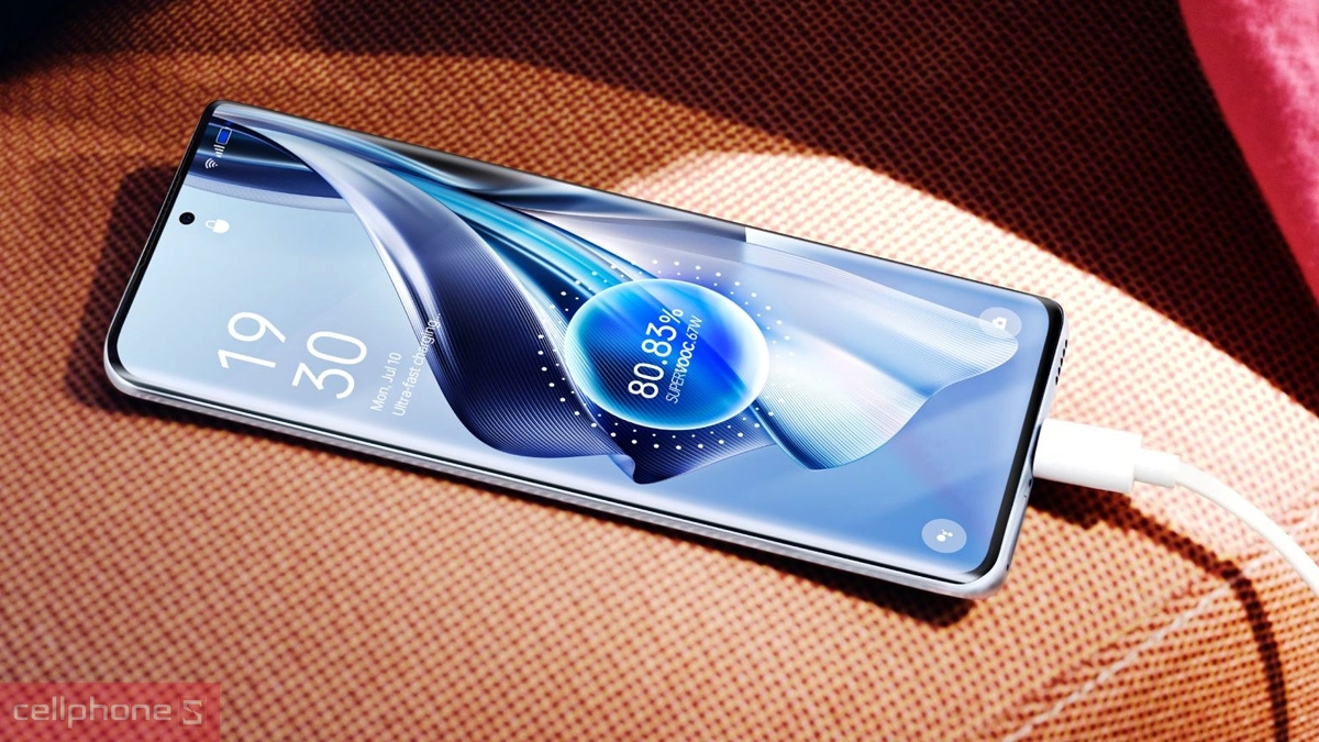 OPPO Reno10 được trang bị pin 5.000mAh