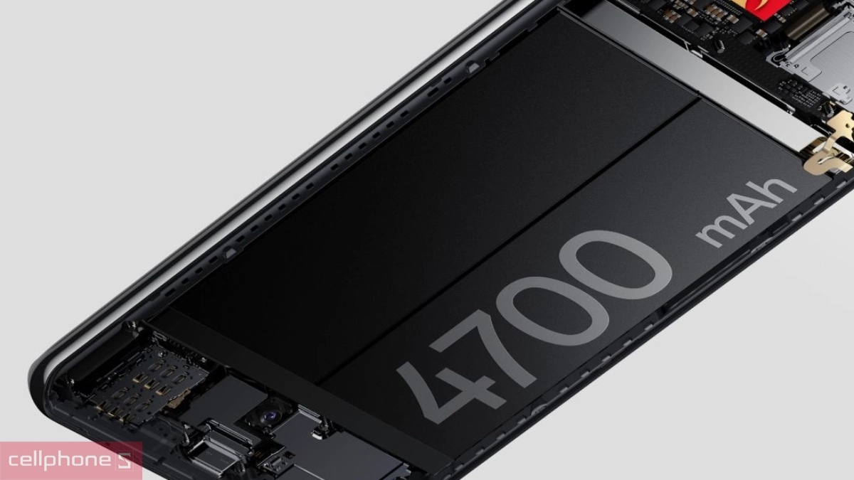 OPPO Reno10 Pro Plus được trang bị viên pin dung lượng lớn 4700mAh