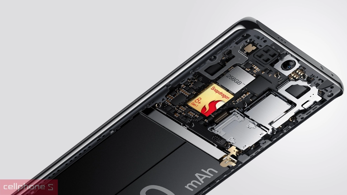 OPPO Reno10 Pro+ được trang bị vi xử lý Snapdragon® 8+ Gen 1