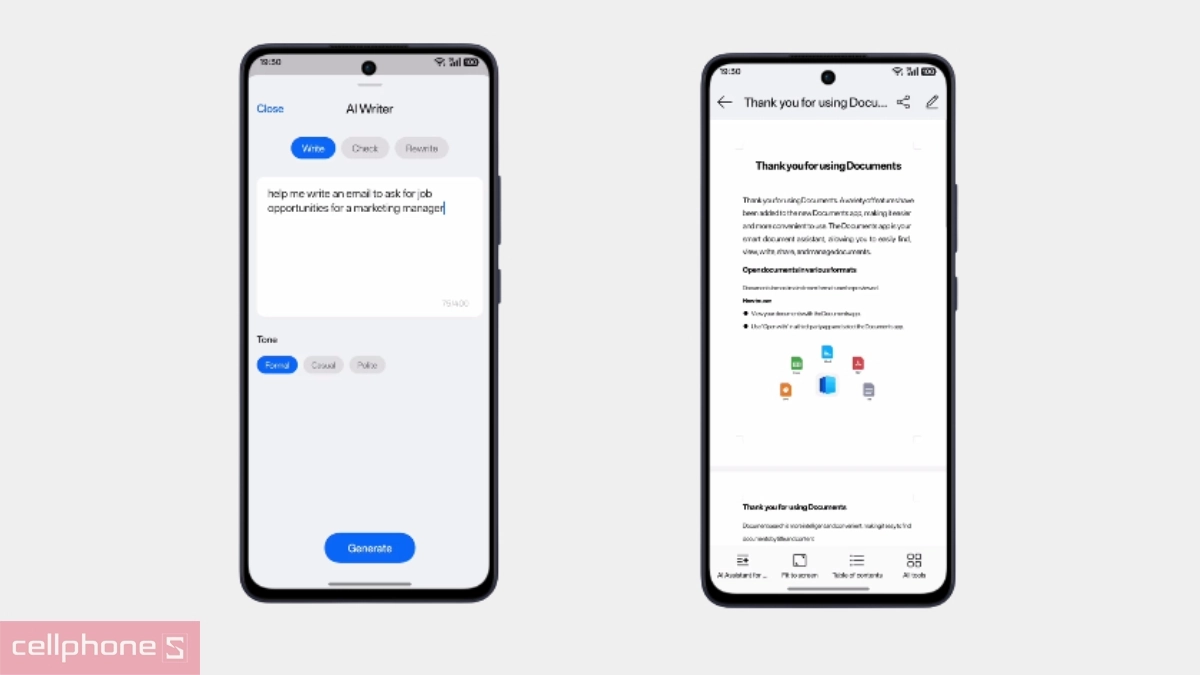 Tính năng AI OPPO Reno13 F