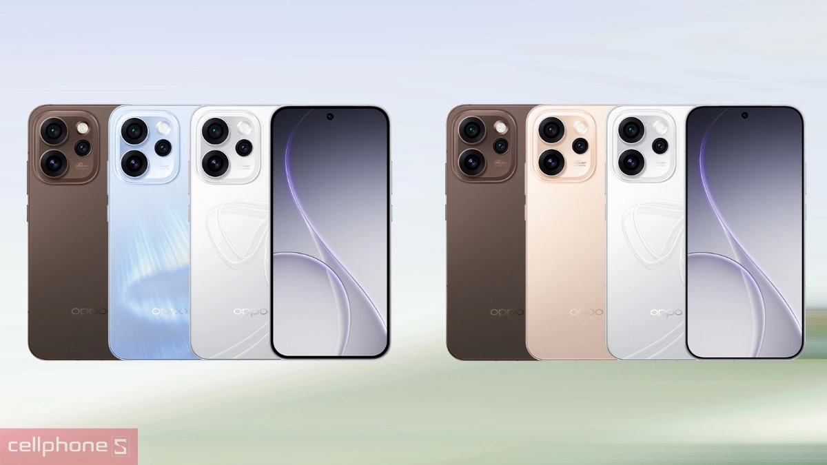 Các phiên bản OPPO Reno15