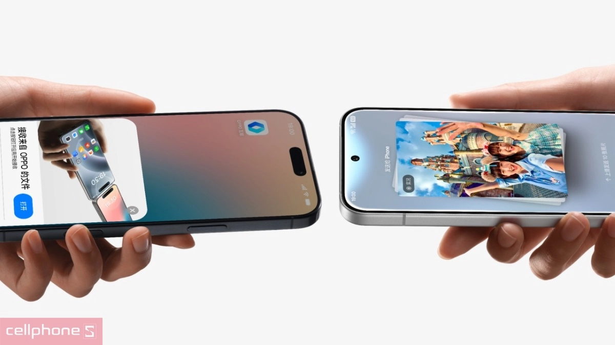 Chia sẻ 1 chạm OPPO Reno15