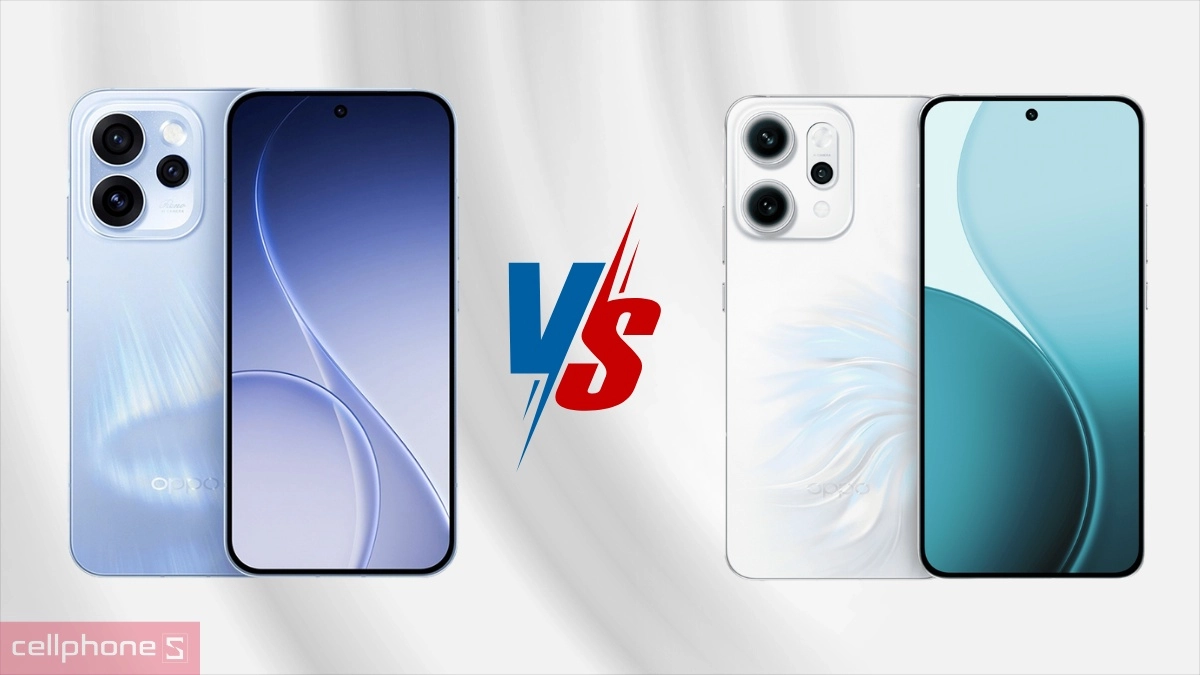 So sánh OPPO Reno15 với OPPO Reno14