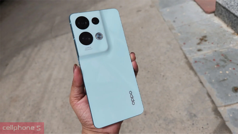 Thiết kế điện thoại OPPO Reno9 Lite