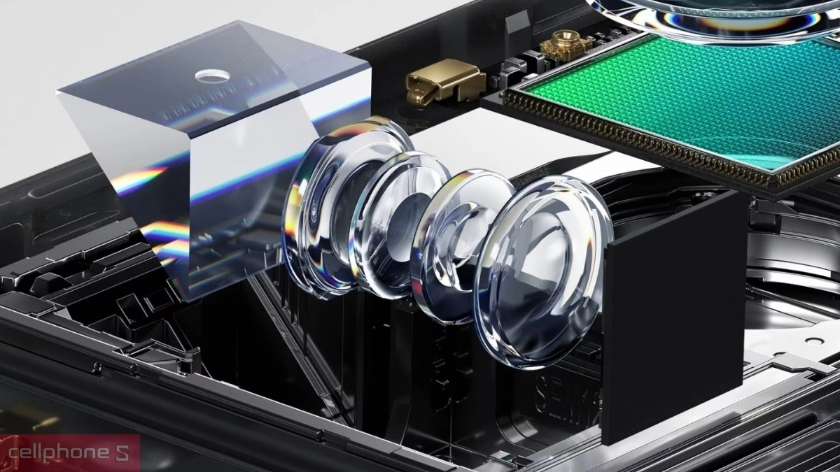 OPPO Reno10 Pro Plus+ nổi bật với cụm camera và kính tiềm vọng