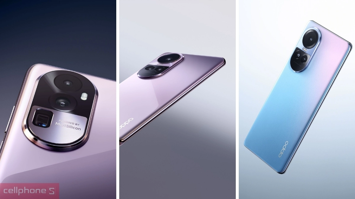 OPPO Reno10 Pro Plus+ có ngoại hình nhẹ hơn Samsung Galaxy S23 Ultra