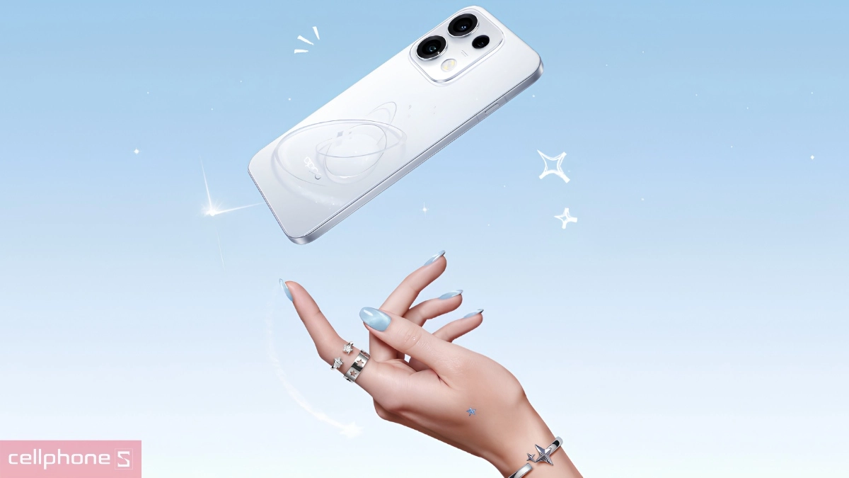 Giá dự kiến của điện thoại OPPO Reno 16F phiên bản màu trắng tím thời trang từ 15 triệu đến 20 triệu VNĐ Giá dự kiến của điện thoại OPPO Reno 16F phiên bản màu trắng tím thời trang từ 15 triệu đến 20 triệu VNĐ