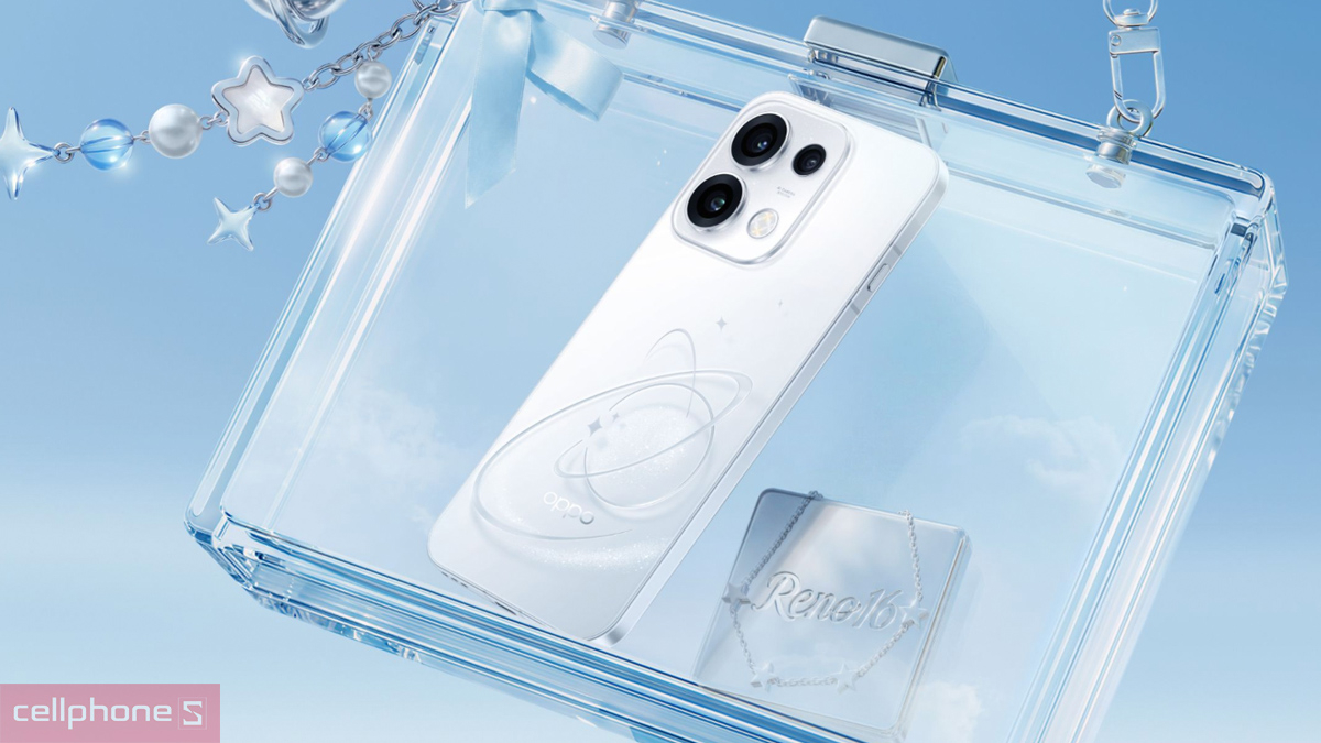 OPPO Reno 16 Pro thiết kế trẻ trung