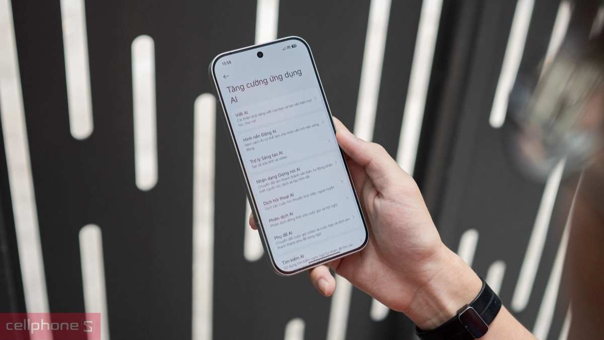 POCO F8 Pro 5G tích hợp hệ thống Xiaomi HyperAI