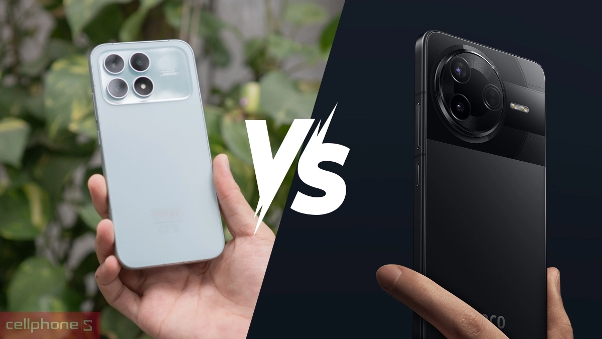 So sánh POCO F8 Pro 5G với POCO F7 Pro