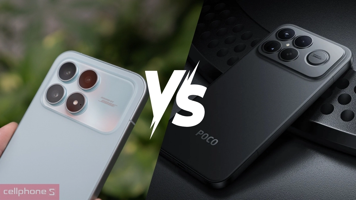 So sánh điện thoại POCO F8 Pro 5G với POCO F8 Ultra 5G