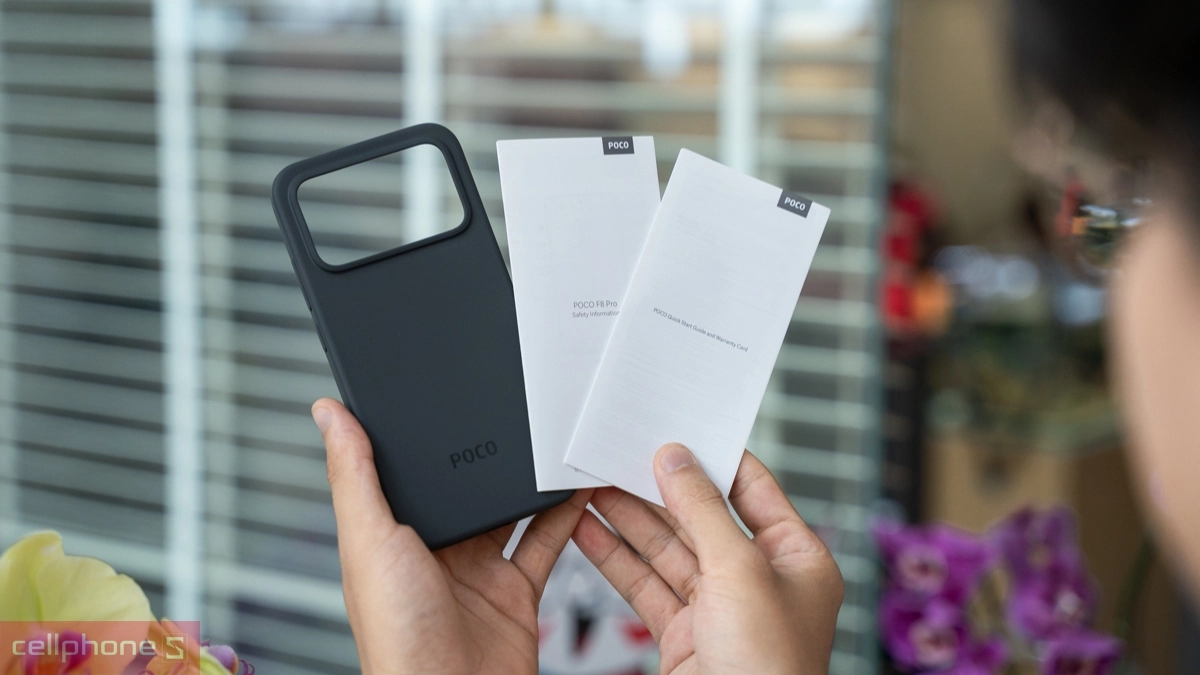 Trong hộp POCO F8 Pro 5G có gì