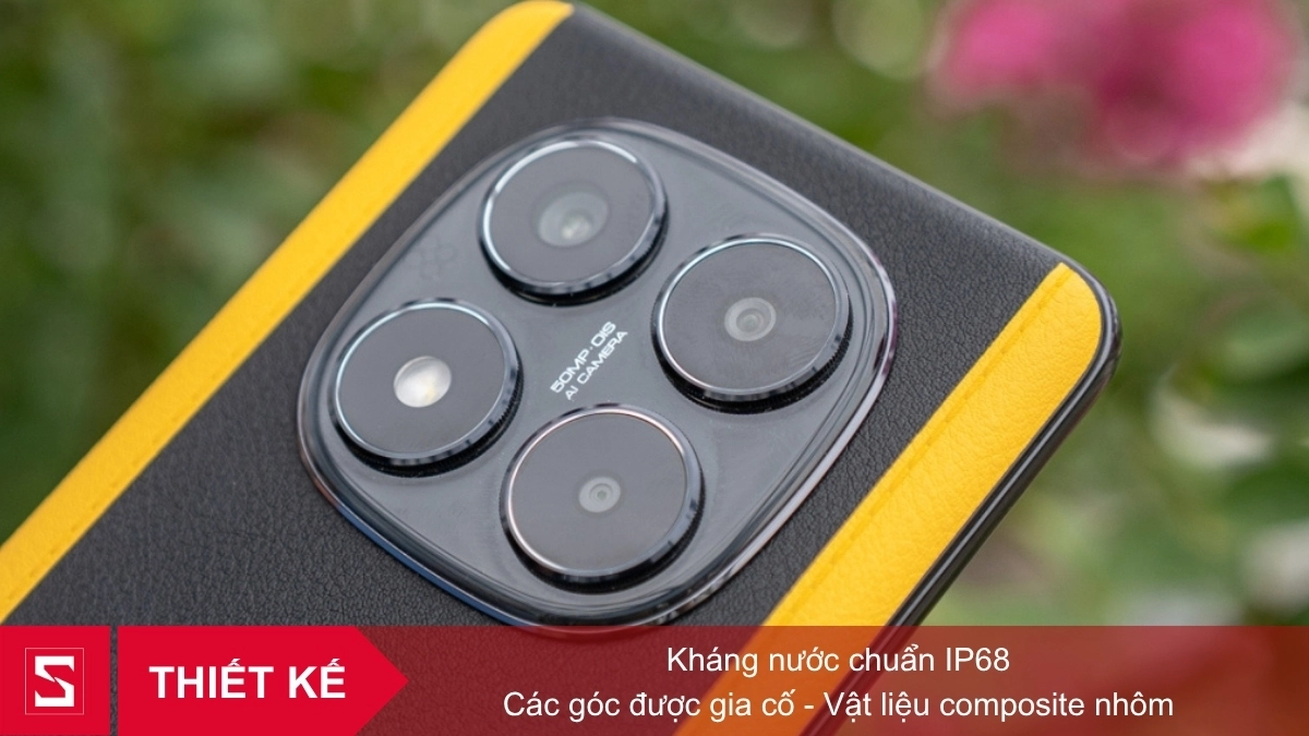 Thiết kế điện thoại Xiaomi POCO X7 5G
