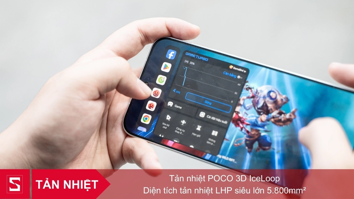 Tản nhiệt Xiaomi POCO X8 Pro MAX 12GB 512GB