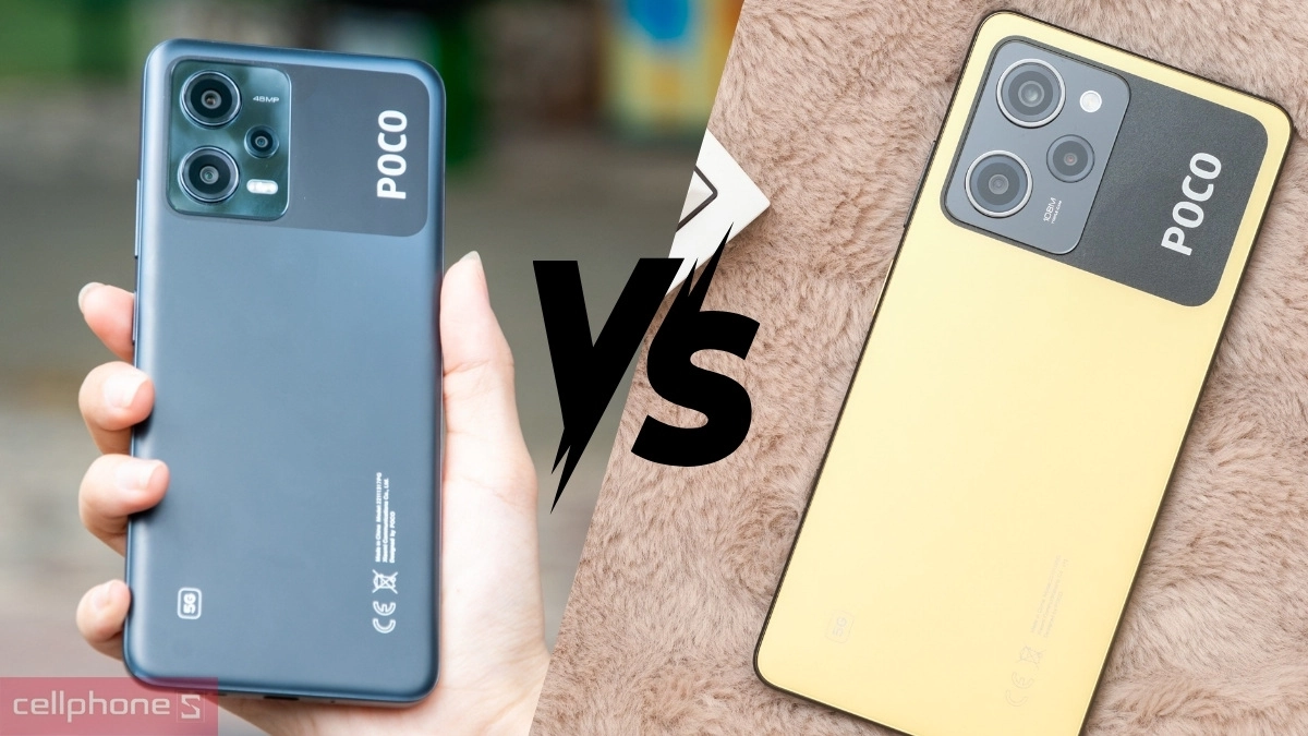 Bảng so sánh nhanh POCO X5 – X5 5G – X5 Pro