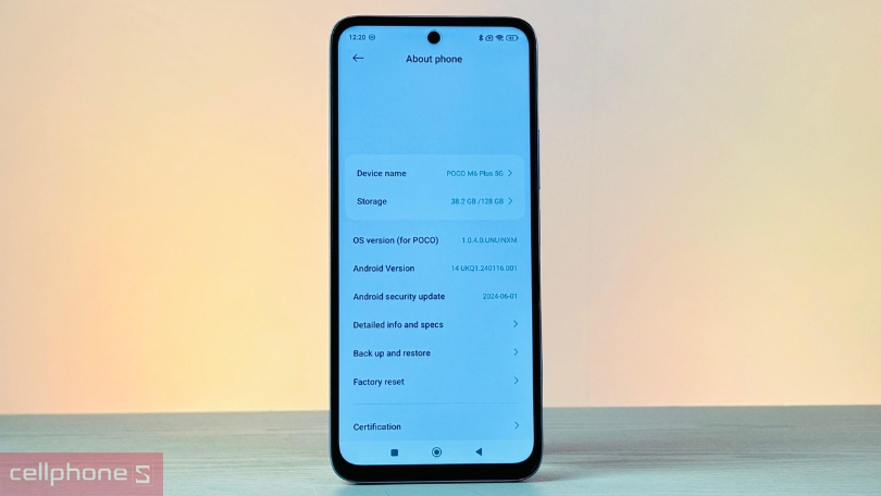Màn hình điện thoại POCO M6 Plus 5G