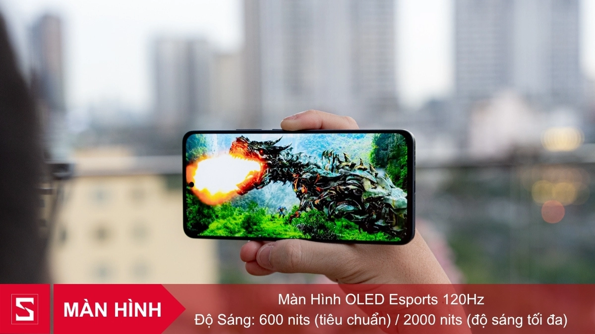 Màn hình realme 13 Plus 5G 6.67 inch bo cong