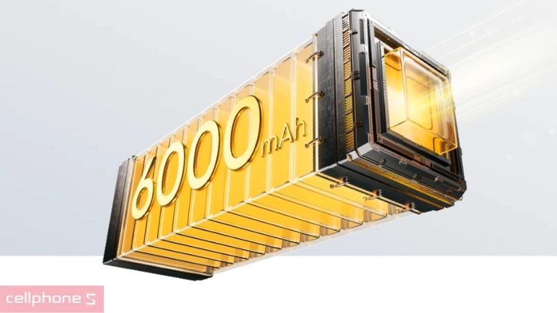 Dung lượng pin ấn tượng đi kèm sạc nhanh 45W