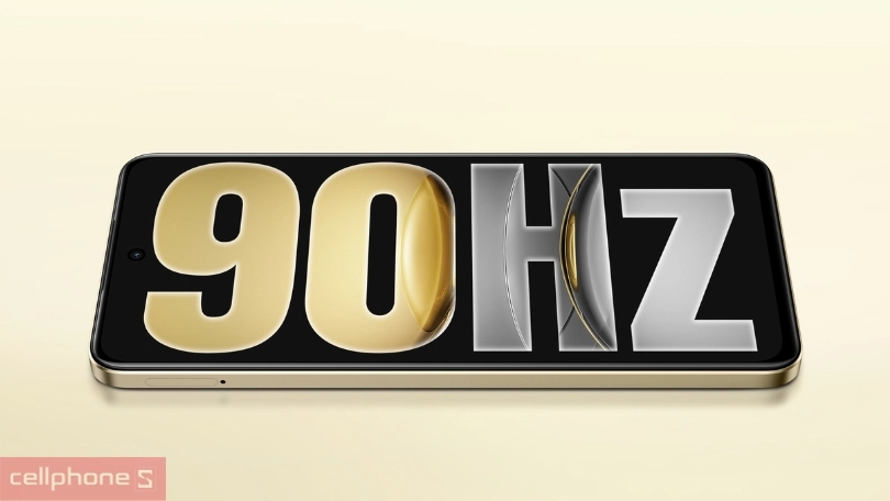 Màn hình lớn 6.72 inch FHD cùng tần số quét 90Hz