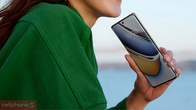 Thiết kế realme 11 Pro Plus vát cong mềm mại