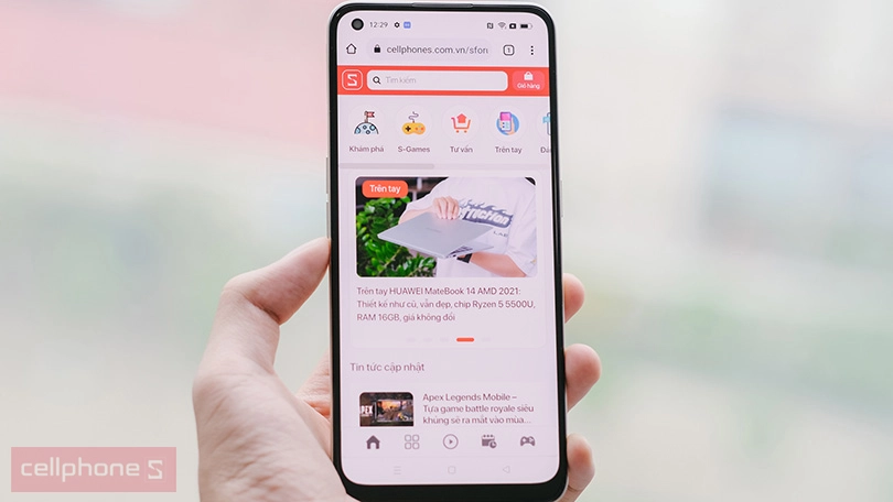 Thiết kế điện thoại Realme 9