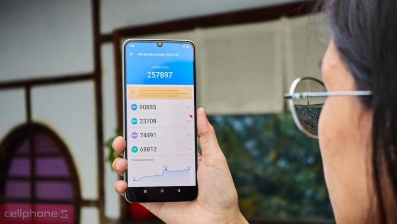 Cấu hình điện thoại realme C65S
