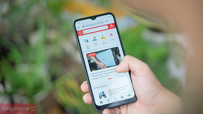 Realme C30s - Dung lượng pin lớn, màn hình sắc nét